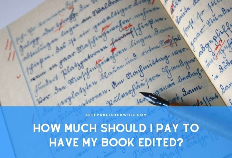 How Much should I pay to have my book edited?