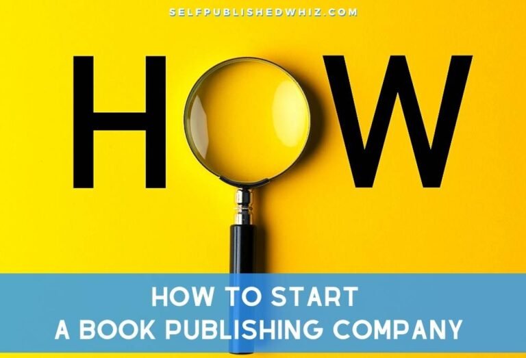 How To Start A Book Publishing Company