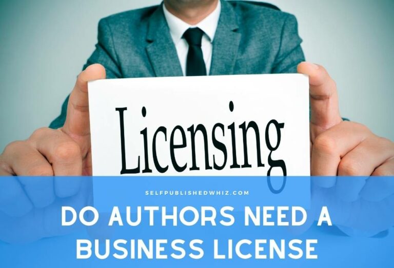 Do Authors Need a Business License
